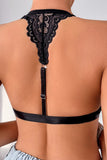 Floral Lace Triangle Bralette