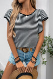Striped Casual T-Shirt