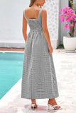 Checkered Sleeveless Sundress