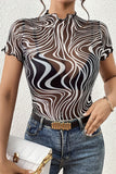 Bold Abstract Print T-Shirt