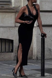 Studded Sleeveless Night Out Dress