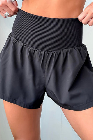High-Waist Casual Sport Shorts