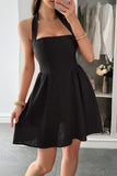 Halter Neck A-Line Sundress