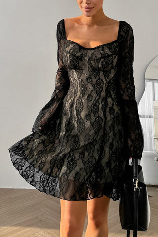 Classic Lace Casual Dress