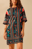Graphic Print T-Shirt Mini Dress