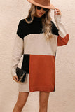 Oversized Geometric Sweater