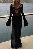 Elegant V-Neck Casual Dress
