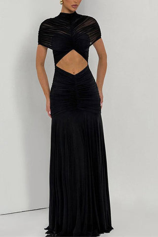 Elegant Cutout Evening Dress