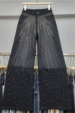 Embellished Straight-Leg Jeans