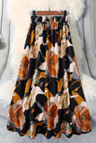 Floral Print Maxi Skirt