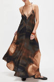 Halter Neck Maxi Dress