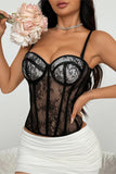 Lace Bustier Top
