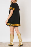 Sequin Football Casual Dress
