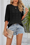Loose-Fit Patterned Blouse