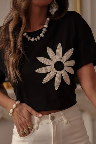 Floral Pattern T-Shirt