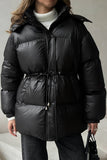 Belted Puffer Jacket