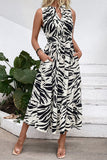 Sleeveless Tiered Casual Dress