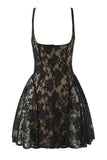 Elegant Lace Midi Dress
