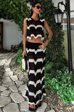 Chic Two-Piece Skirt Set