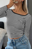 Classic Striped Long Sleeve Tee