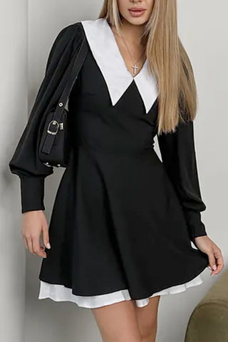 Classic Collar Casual Dress