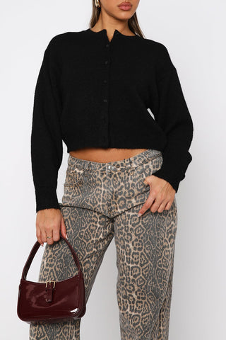 Classic Open-Front Cardigan