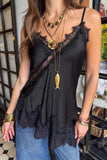 Lace Trim Cami Top
