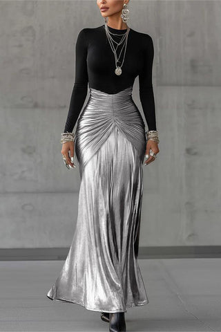 Elegant Ruched Night Out Dress