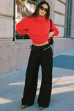 Stylish Straight Jeans with Modern Flair