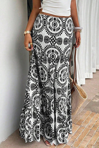 Breezy Floral Maxi Skirt