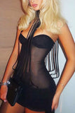 Strappy Asymmetric Casual Dress