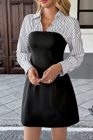 Chic Collared Casual Dress