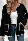 Button-Front Cardigan
