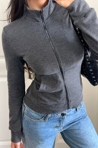 Zip-Up Casual Jacket