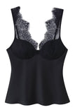 Lace Trim Cami Top