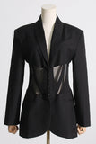 Structured Corset-Style Blazer