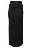 High Waist Long Slip Skirt