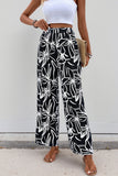 Floral Wide-Leg Pants