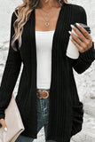 Versatile Open-Front Cardigan