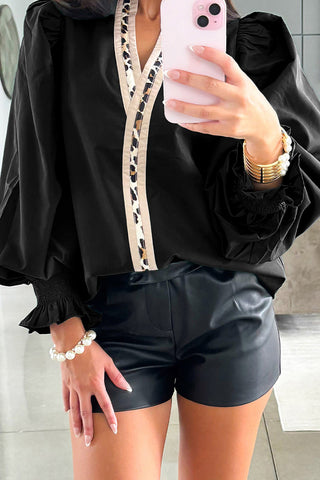 Elegant Puff Sleeve Blouse