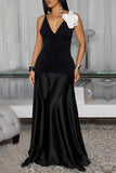 Elegant Ruched Floral Dress