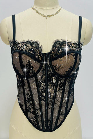 Elegant Lace-Trimmed Camisole