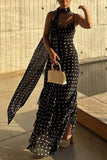 Polka Dot Spaghetti Strap Dress