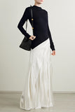 Draped Layered Maxi Dress