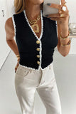 Button-Front Statement Vest
