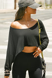 Asymmetrical One-Shoulder T-Shirt