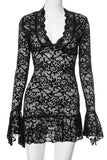 Lace V-Neck Night Out Dress