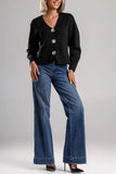 Stylish Button-Detail Cardigan