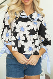 Floral Puff Sleeve Blouse