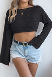 Sequin Fishnet Two-Piece Cover-Up Set